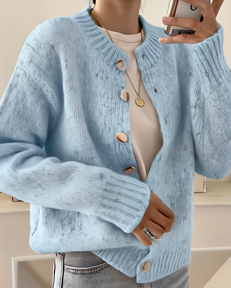 Andrea's™ | Bequemer Uni-Cardigan