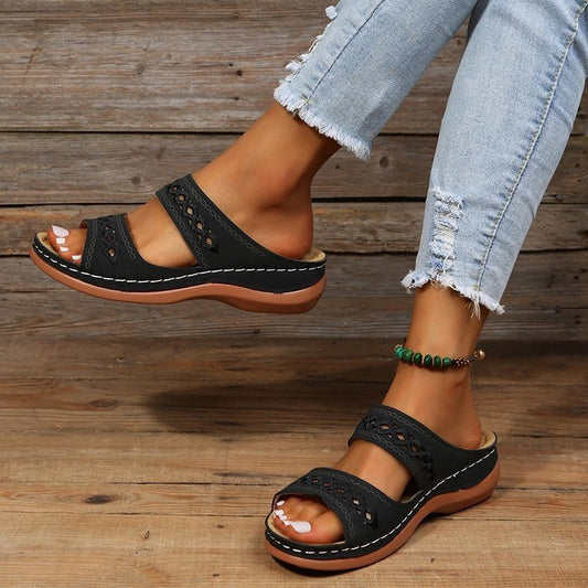 Andrea's™ | Frühlingshafte Damen-Plateauslipper