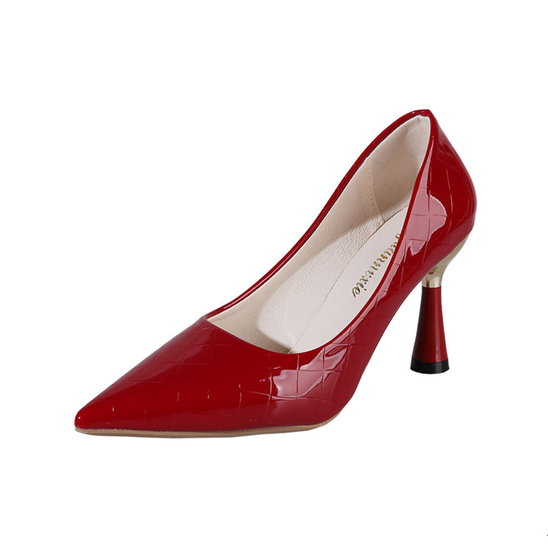 Elegante spitze High Heels von Andrea Serena