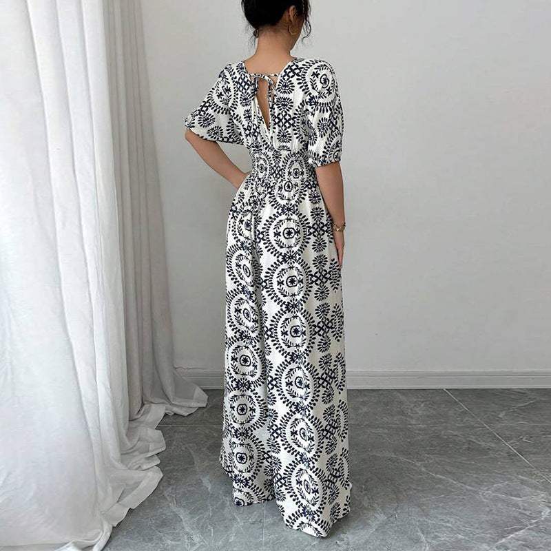 Schicker Jumpsuit mit Boho-Print von Andrea Serena