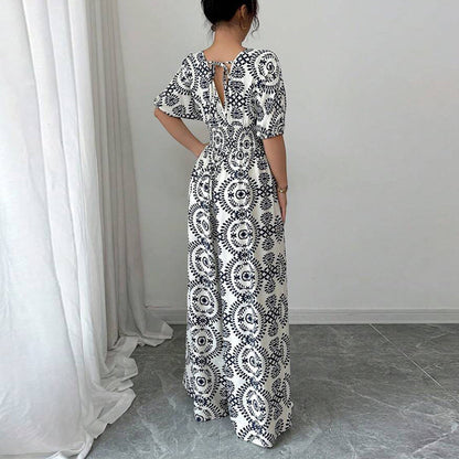 Schicker Jumpsuit mit Boho-Print von Andrea Serena