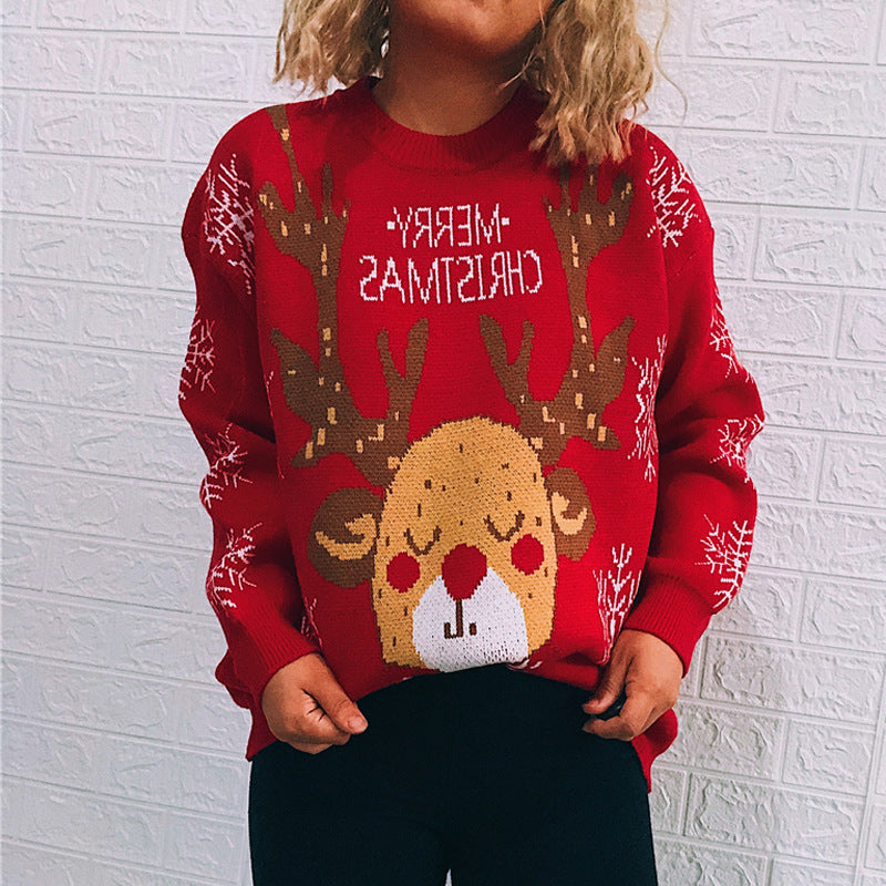 Andrea’s™ | Frohe Weihnachten Rentier-Pullover
