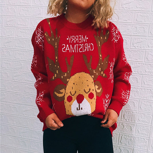 Andrea’s™ | Frohe Weihnachten Rentier-Pullover