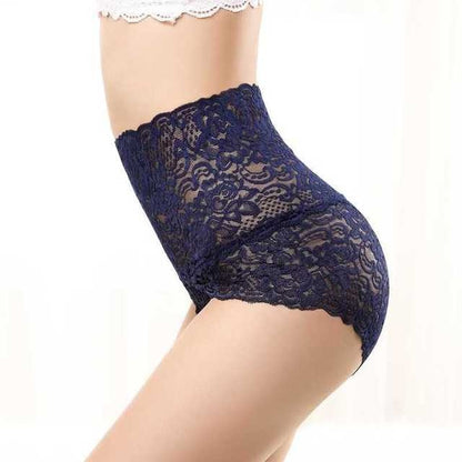 Andrea's™ | Nahtloser Spitzenslip mit hohem Bund