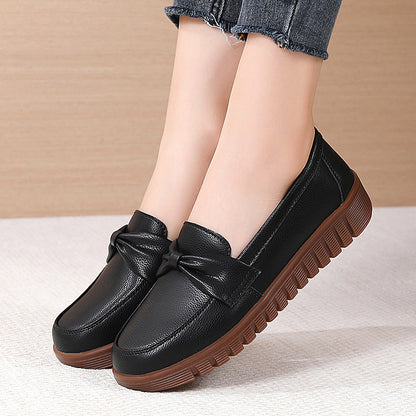 Elegante und bequeme Andrea Serena Slipper aus Leder