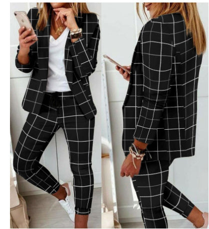 Andrea's™ | Lässiges Damen-Hosenanzug-Set mit geradem Schnitt