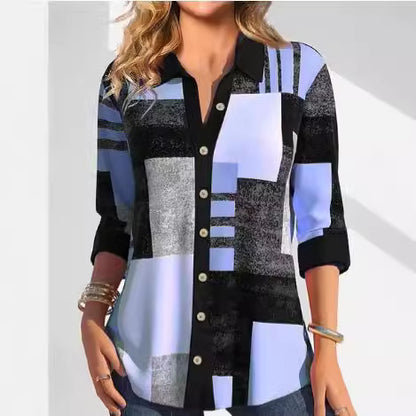 Andrea's™ | 3D-gedrucktes Langarmshirt