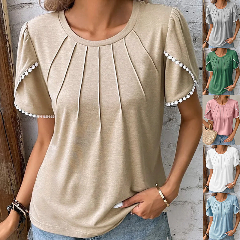 Chic Tulip Sleeve Andrea Serena Summer T-Shirt