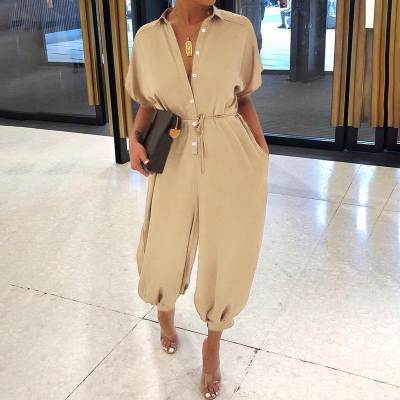Andrea's™ | Retro-Jumpsuit mit Knopfleiste