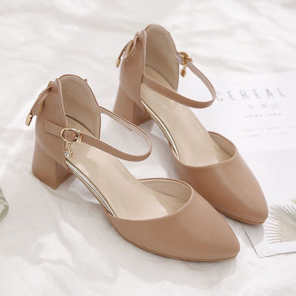 Elegante Pumps mit klobigem Absatz von Andrea Serena