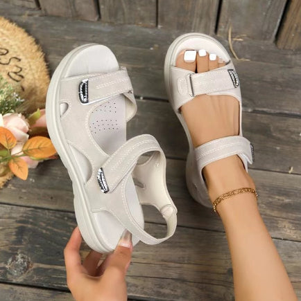 Vintage Comfort Wedge Sandalen von Andrea Serena