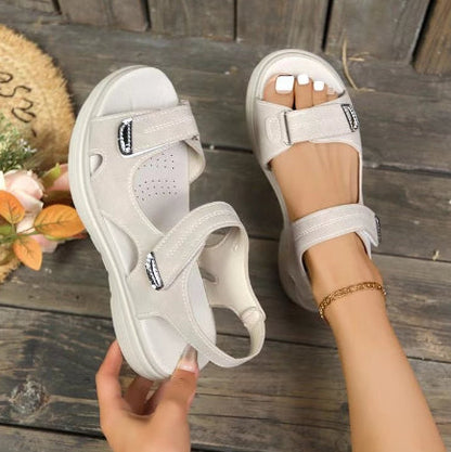 Vintage Comfort Wedge Sandalen von Andrea Serena