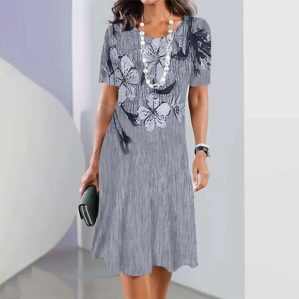 Elegantes Sommerkleid in großen Größen von Andrea Serena