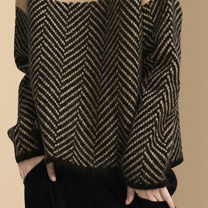 Andrea's™ | Wollpullover mit Rollkragen