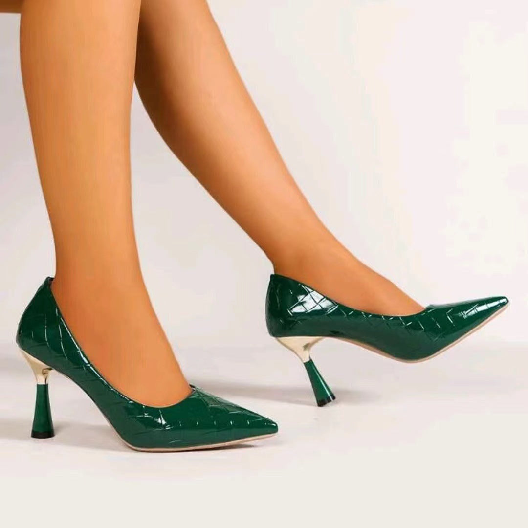 Elegante spitze High Heels von Andrea Serena