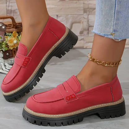 Andrea's™ | Matte Damen-Schuhe im britischen Casual-Look
