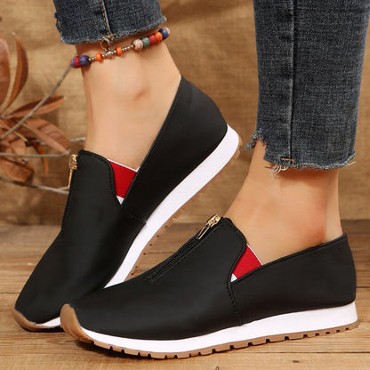 Comfort Zip Loafers by Andrea Serena