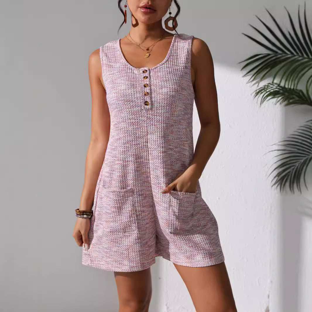 Schicker Alltags-Jumpsuit von Andrea Serena mit Taschen