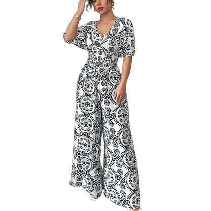 Schicker Jumpsuit mit Boho-Print von Andrea Serena
