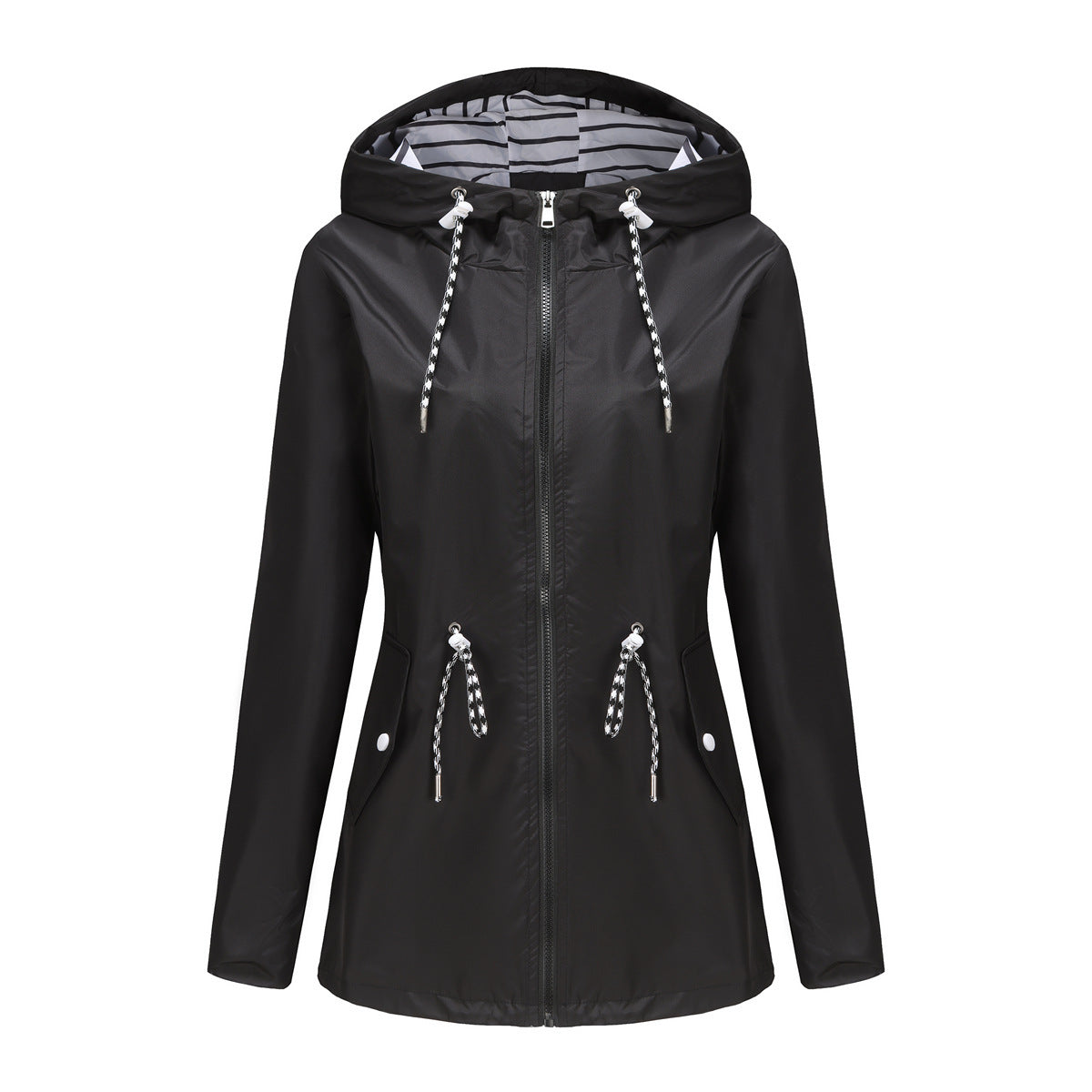 Andrea's™ | Damen Leichte Windjacke mit Kapuze