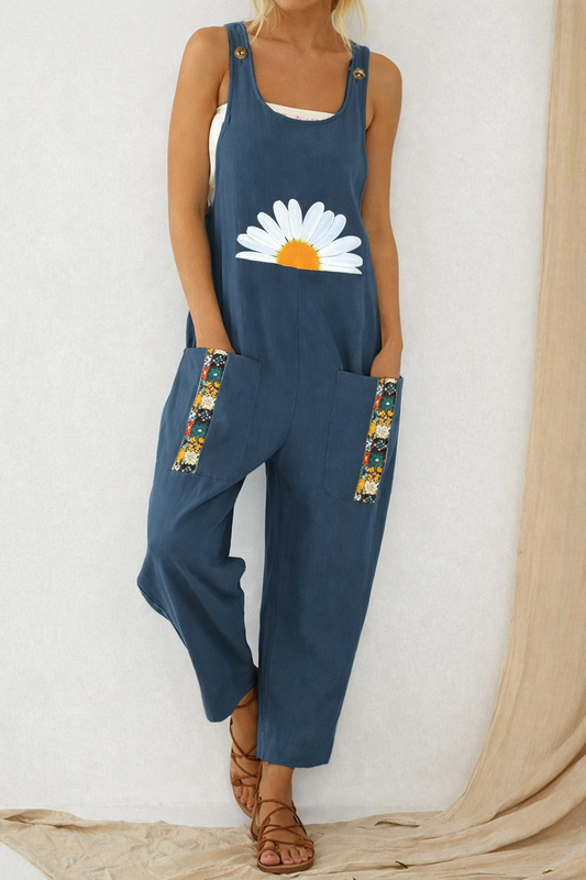 Vintage Daisy Andrea Serena Pinterest-inspirierter Jumpsuit