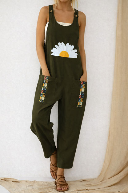 Vintage Daisy Andrea Serena Pinterest-inspirierter Jumpsuit