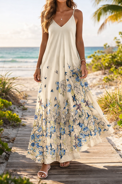 Elegantes Sommerkleid von Andrea Serena, inspiriert von Pinterest