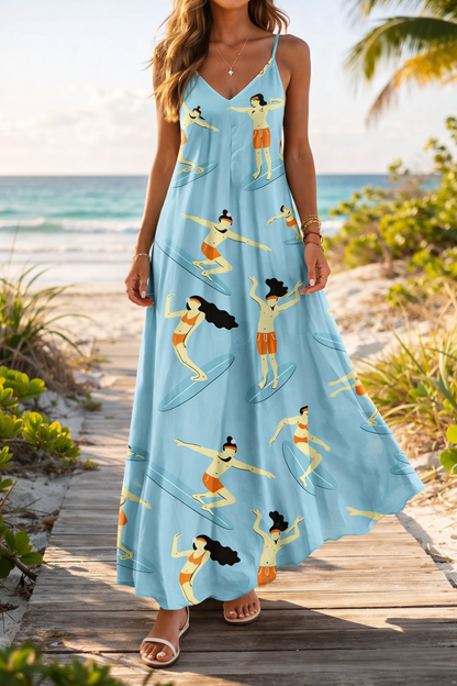 Elegantes Sommerkleid von Andrea Serena, inspiriert von Pinterest