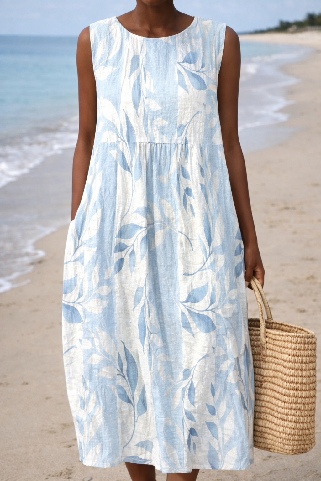 Ärmelloses Sommerkleid von Andrea Serena, inspiriert von Pinterest