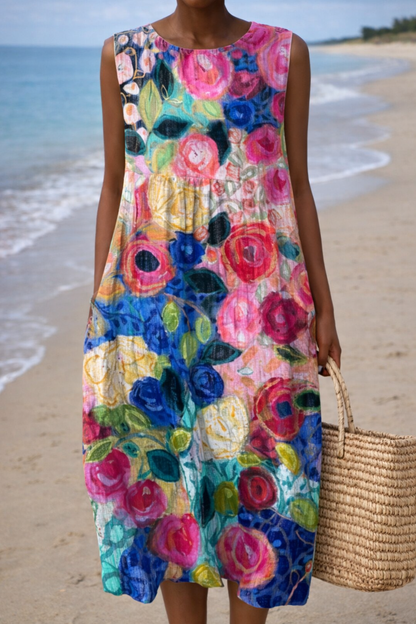 Ärmelloses Sommerkleid von Andrea Serena, inspiriert von Pinterest