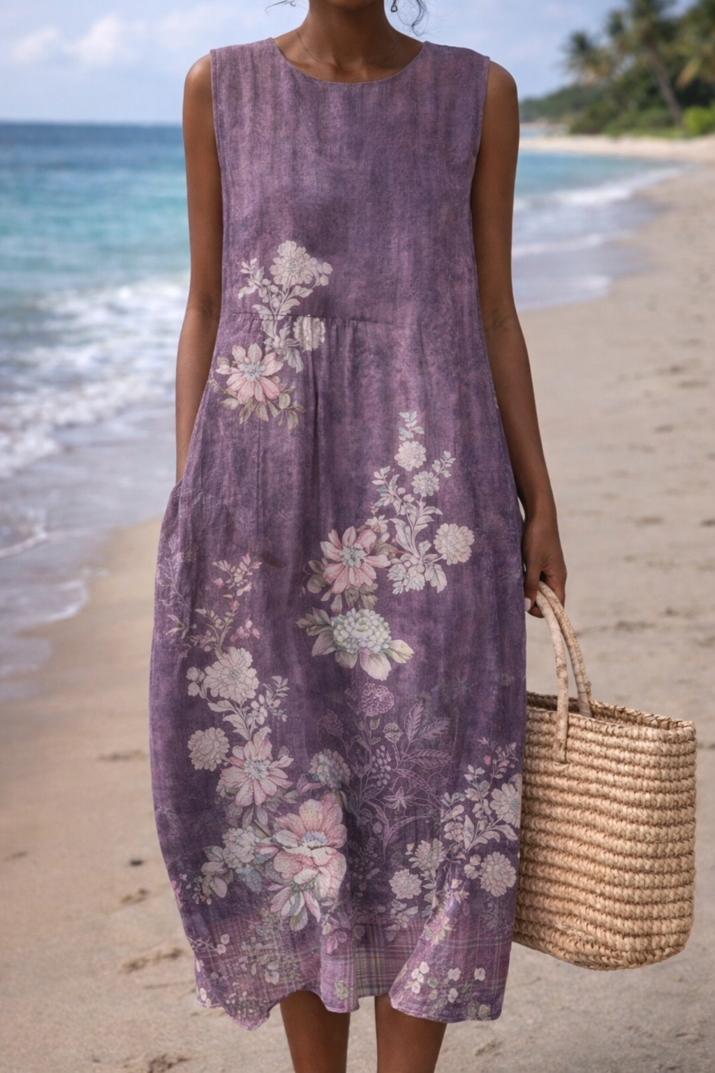 Ärmelloses Sommerkleid von Andrea Serena, inspiriert von Pinterest
