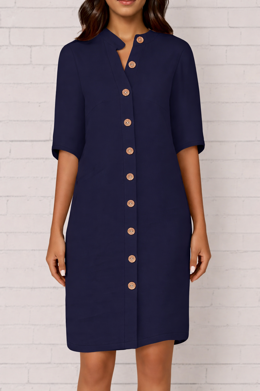 Andrea's™ | Hemdkleid aus Baumwolle