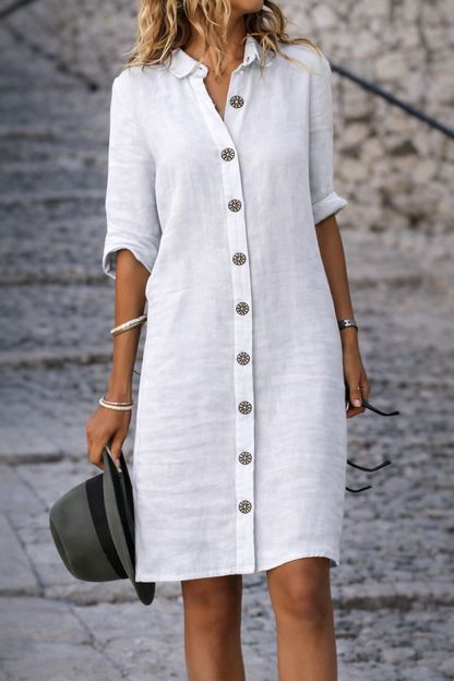 Andrea's™ | Hemdkleid aus Baumwolle