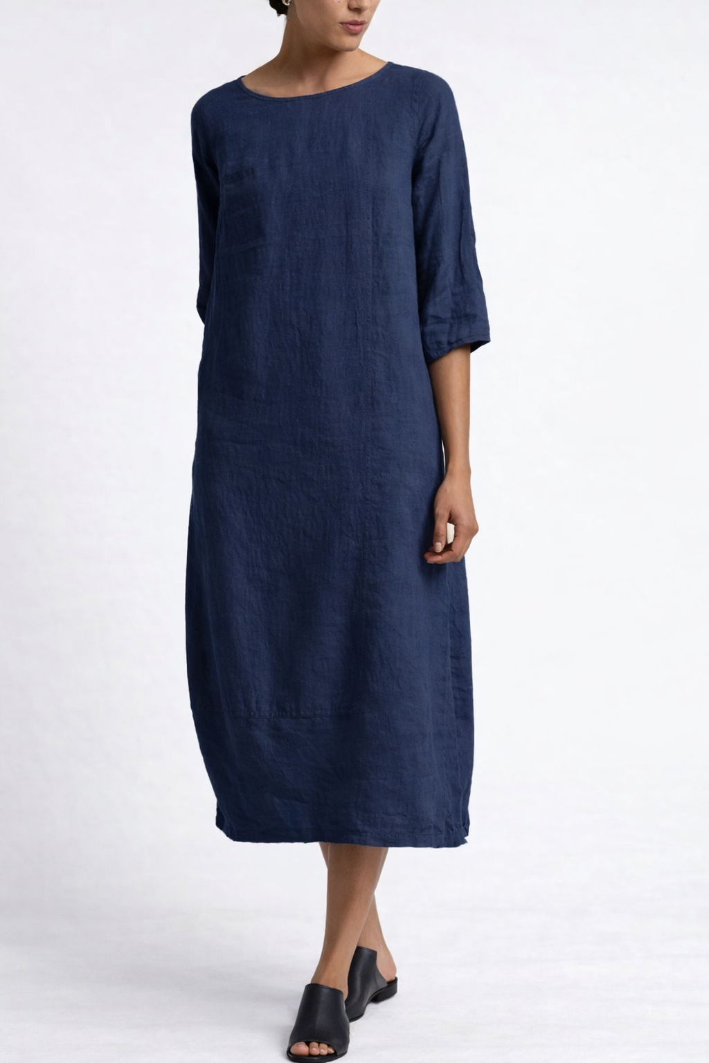 Andrea's™ | Alltagstaugliches Minikleid in großen Größen aus Baumwollmischung