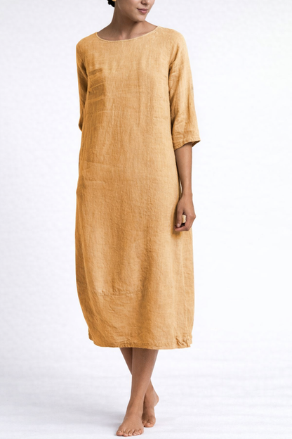 Andrea's™ | Alltagstaugliches Minikleid in großen Größen aus Baumwollmischung