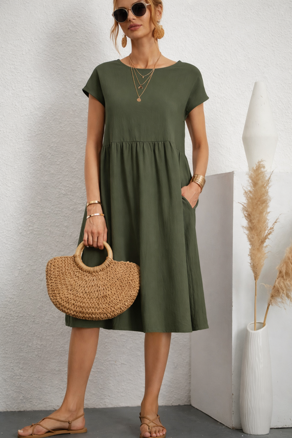 Andrea's™ | Alltagstaugliches Freizeit-Minikleid