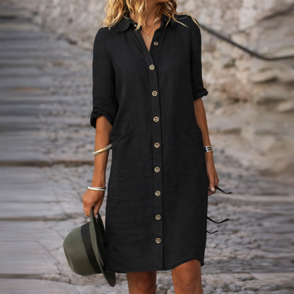 Andrea's™ | Hemdkleid aus Baumwolle