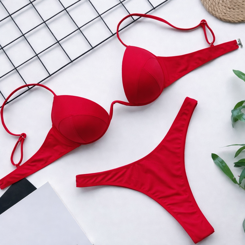 Strahlender Andrea Serena Perfect-Fit Bikini-Badeanzug