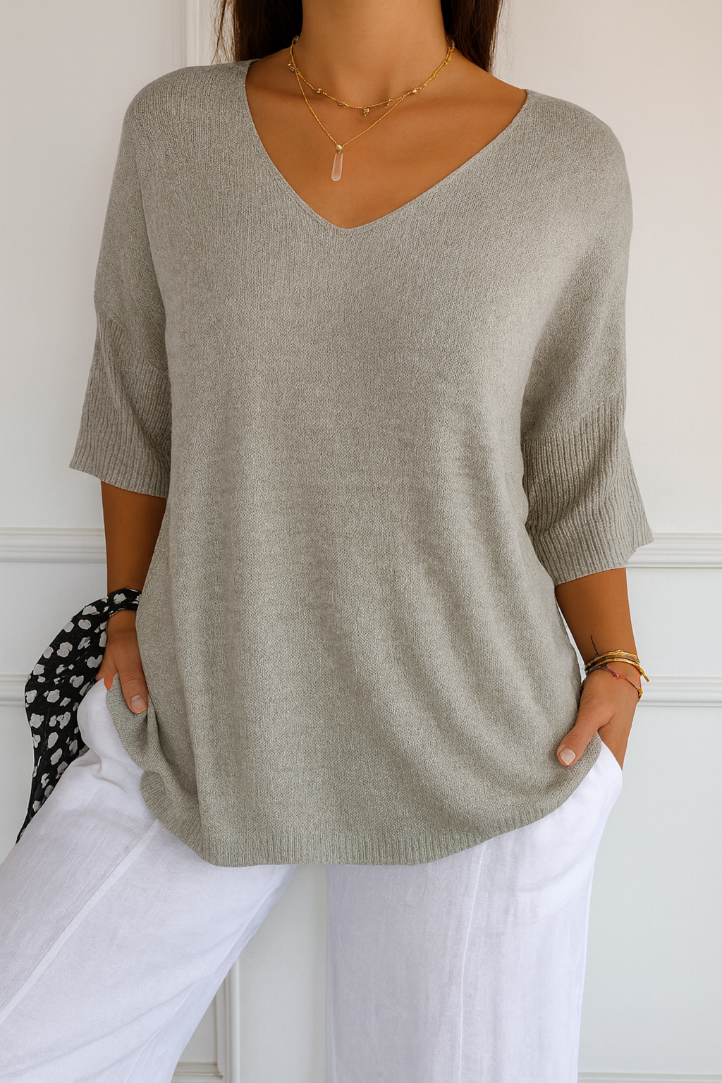 Andrea's™ | Strickwaren Damen-Unterziehshirt