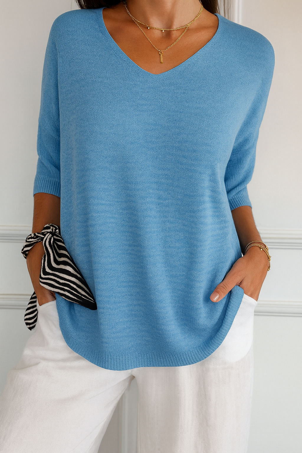 Andrea's™ | Strickwaren Damen-Unterziehshirt