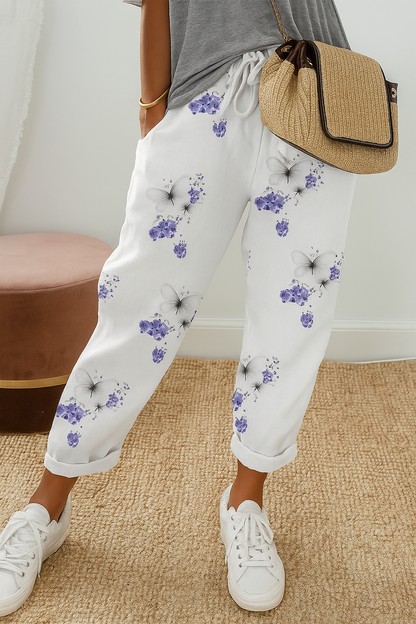 Andrea's™ | Freizeithose für Damen aus Baumwollleinen