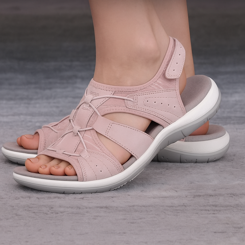 Andrea's™ | Römische Sandaletten mit Keilabsatz