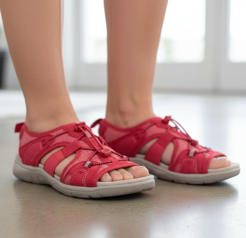 Andrea's™ | Römische Sandaletten mit Keilabsatz