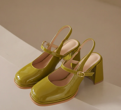 Andrea's™ | Design-Sandalen mit hoher Absatz und französischer Zehenkappe