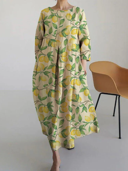 Andrea's™ | Bequemes geblümtes Sommer-Maxikleid