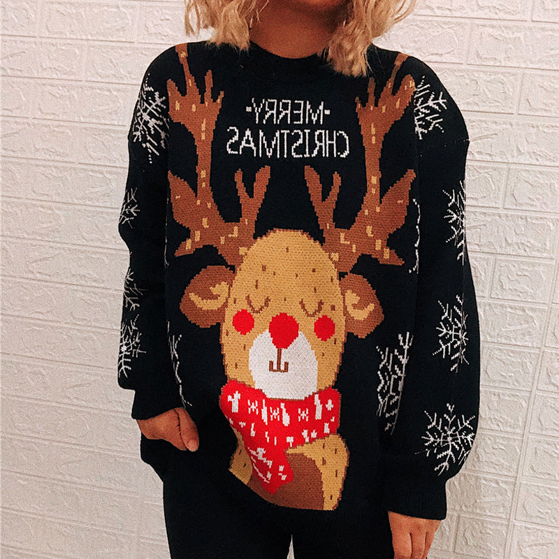 Andrea’s™ | Frohe Weihnachten Rentier-Pullover