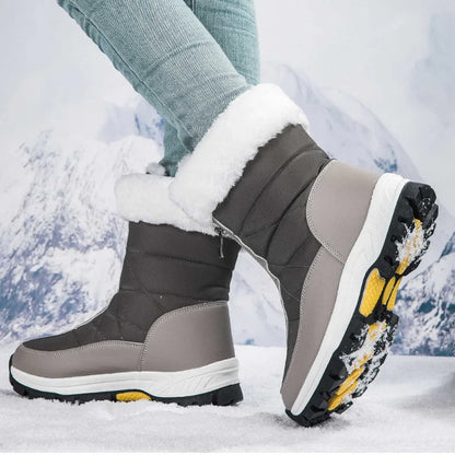 Andrea's™ | rutschfeste warme Schneestiefel mit Reißverschluss für Damen