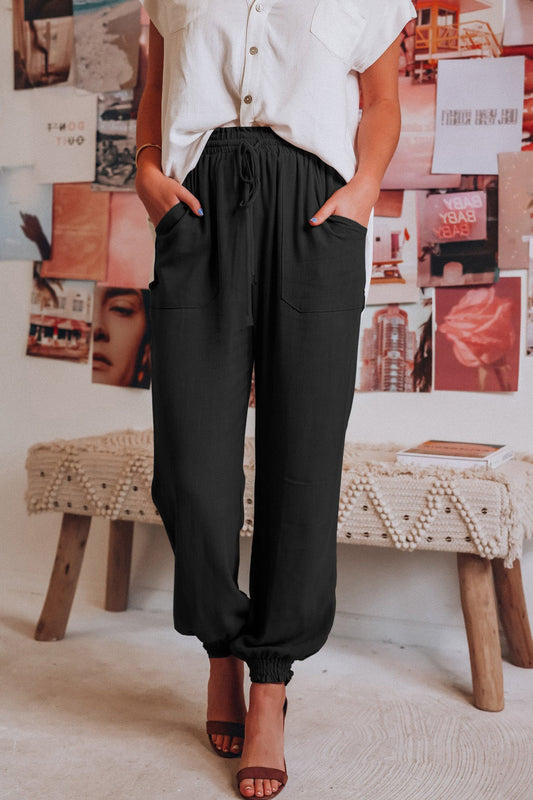 Andrea Serena Laternenhose mit entspannter Passform