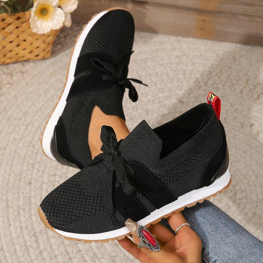 Andrea's™ | Damen-Mesh-Sneaker mit Schnürung