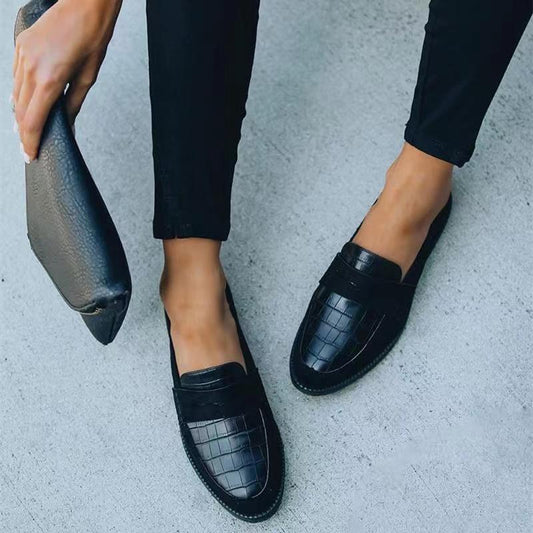 Andrea's™ | Bequeme schwarze Damen-Lederschuhe